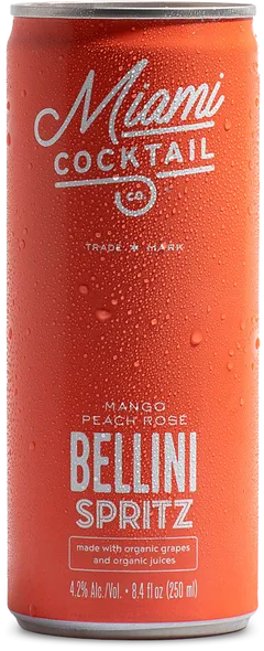 cóctel enlatado Bellini Spritz